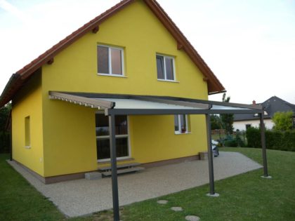 Hliníková pergola v Zábřehu